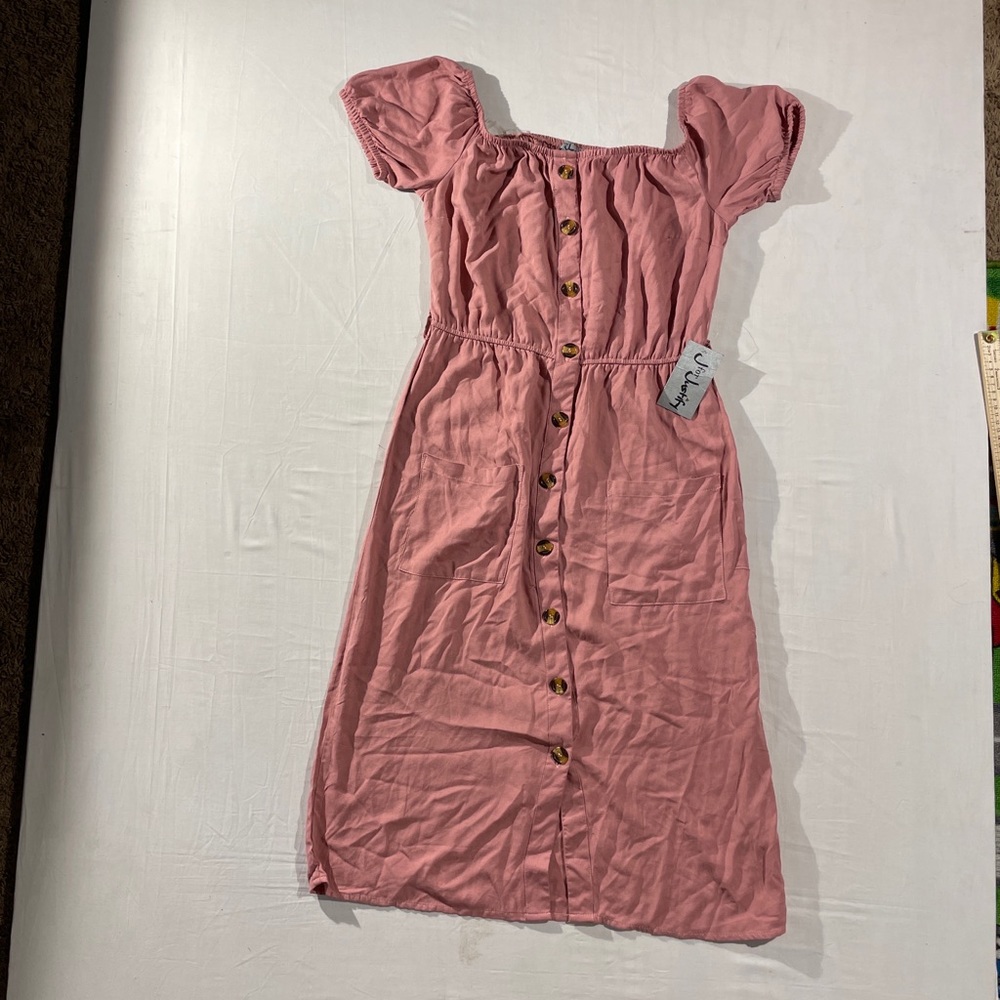 J for justice womens dress large.